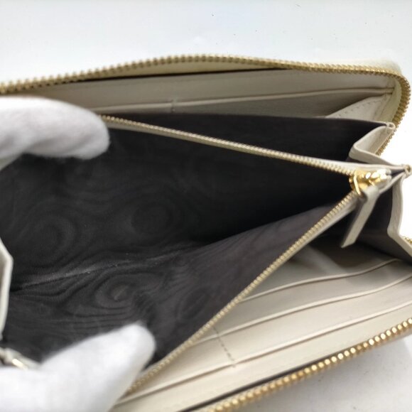 Authentic Gucci Long Wallet Brown PVC mn494-113025 - Picture 7 of 9